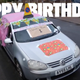 Illustration for article titled Neighborhood Residents Throw Birthday Party For Abandoned VW Golf